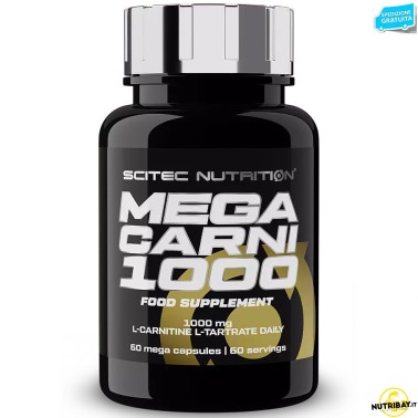 Scitec Nutrition Mega Carni 1000 - 60 mega caps CARNITINA