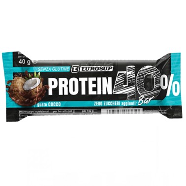 Eurosup Protein40 - 1 barretta da 40 gr BARRETTE ENERGETICHE