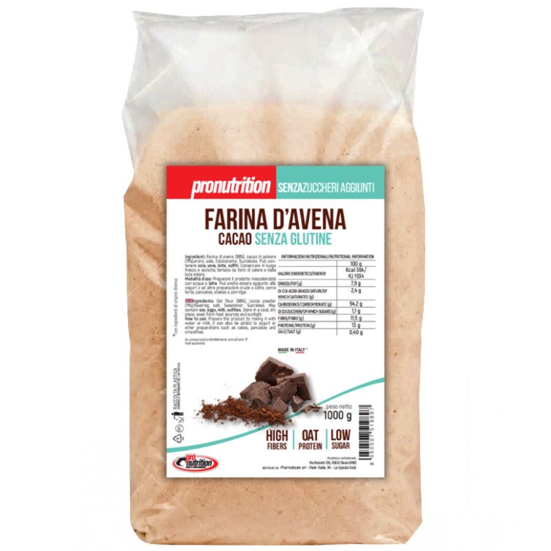 Pronutrition Farina d'Avena Senza Glutine - 1000 gr