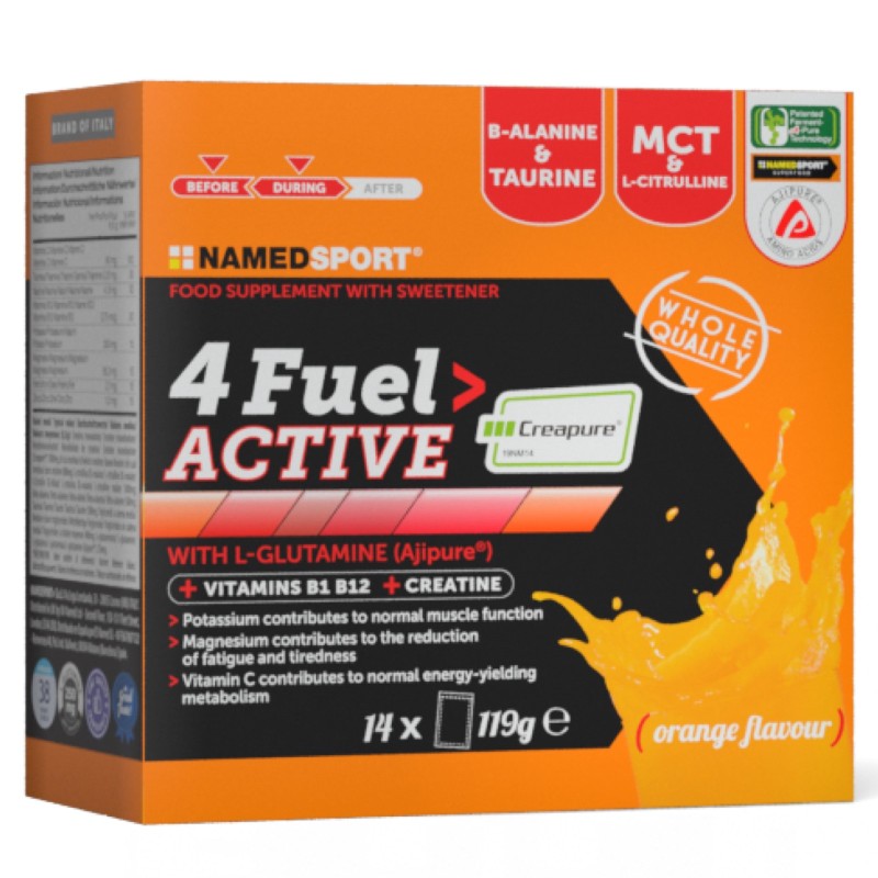 Named Sport 4Fuel Active - 14 sachets PRE ALLENAMENTO