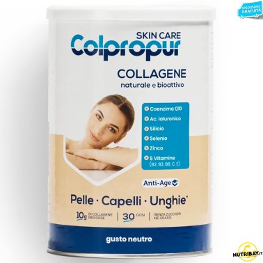 Colpropur Skin Care Pelle Capelli e Unghie Collagene - 306 gr BENESSERE-SALUTE