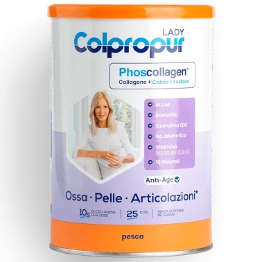Colpropur Lady Ossa Pelle e Articolazioni Collagene - 340 gr CURA DEL CORPO