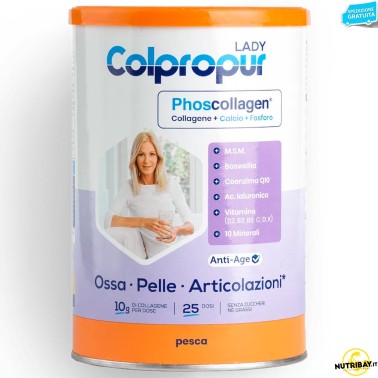 Colpropur Lady Ossa Pelle e Articolazioni Collagene - 340 gr CURA DEL CORPO