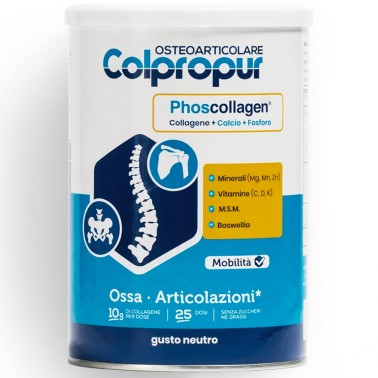 Colpropur Osteoarticolare Ossa e Articolazioni Collagene - 325 gr BENESSERE ARTICOLAZIONI