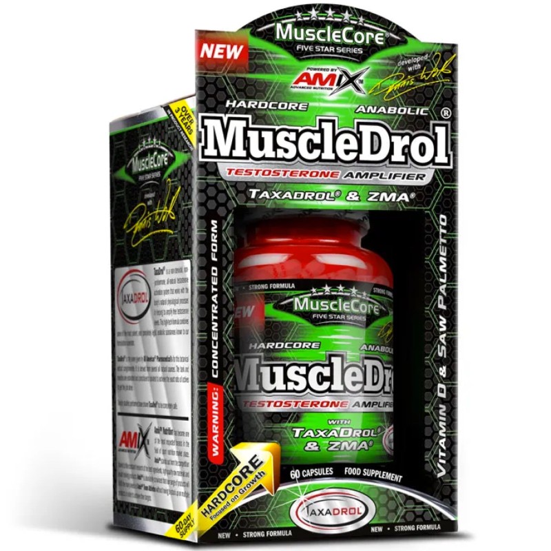 Amix MuscleDrol - 60 caps TONICI