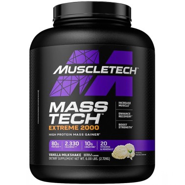 Muscletech Mass Tech Extreme 2000 - 2,72 kg GAINERS AUMENTO MASSA