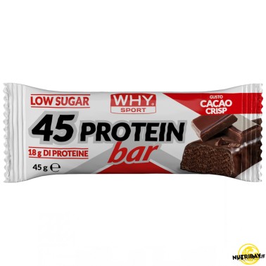 Why Sport 45 Protein Bar - 1 barretta da 45 gr BARRETTE ENERGETICHE
