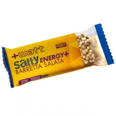 +Watt Salty Energy+ Barretta Salata - 1 barretta da 33 gr BARRETTE ENERGETICHE