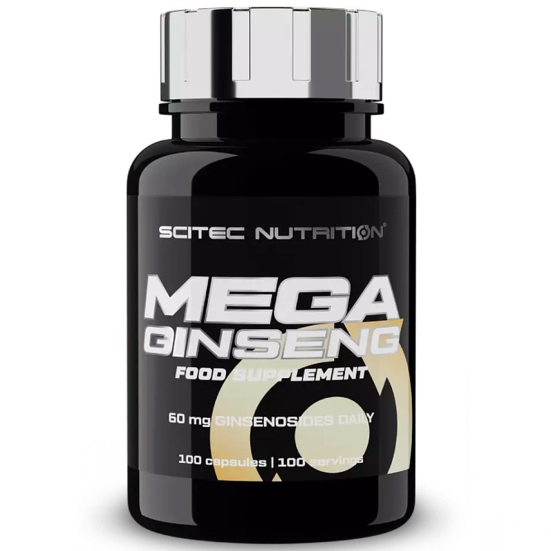 Scitec Nutrition Mega Ginseng - 100 caps TONICI