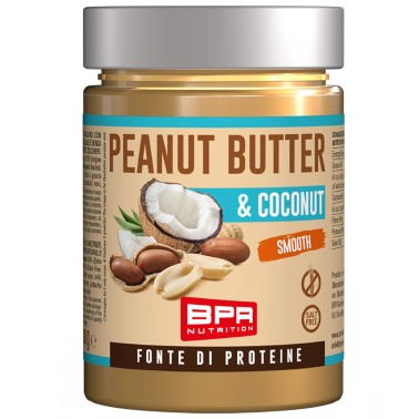 BPR NUTRITION PEANUT BUTTER & COCONUT SMOOTH - 280 gr AVENE - ALIMENTI PROTEICI