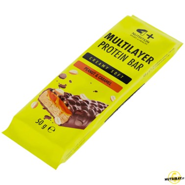 4+ Nutrition Multilayer Protein Bar - 1 barretta da 50 gr BARRETTE ENERGETICHE