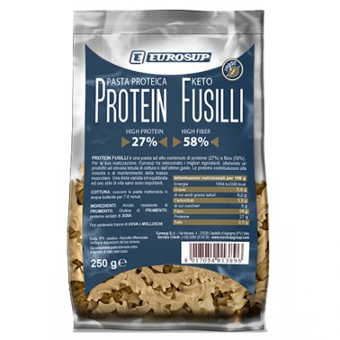 Eurosup Protein Fusilli - 250 gr AVENE - ALIMENTI PROTEICI