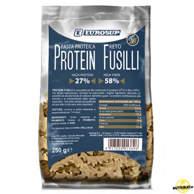 Eurosup Protein Fusilli - 250 gr AVENE - ALIMENTI PROTEICI