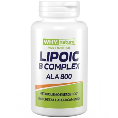 Why Nature Lipoic B Complex Ala 800 - 90 cpr BENESSERE-SALUTE