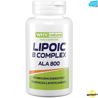 Why Nature Lipoic B Complex Ala 800 - 90 cpr BENESSERE-SALUTE