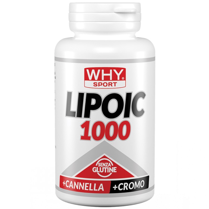 Why Sport Lipoic 1000 - 60 cpr BRUCIA GRASSI TERMOGENICI