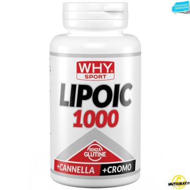 Why Sport Lipoic 1000 - 60 cpr BRUCIA GRASSI TERMOGENICI