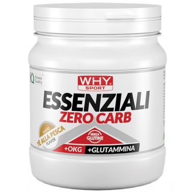 Why Sport Essenziali Zero Carb - 240 gr AMINOACIDI COMPLETI / ESSENZIALI