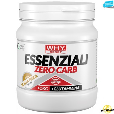 Why Sport Essenziali Zero Carb - 240 gr AMINOACIDI COMPLETI / ESSENZIALI