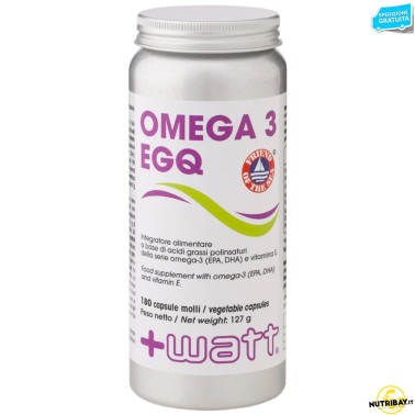 +Watt Omega 3 EGQ - 180 caps OMEGA 3