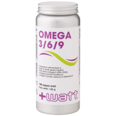 +Watt Omega 3/6/9 - 180 caps OMEGA 3