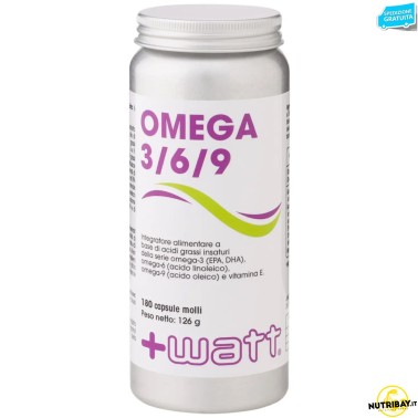 +Watt Omega 3/6/9 - 180 caps OMEGA 3