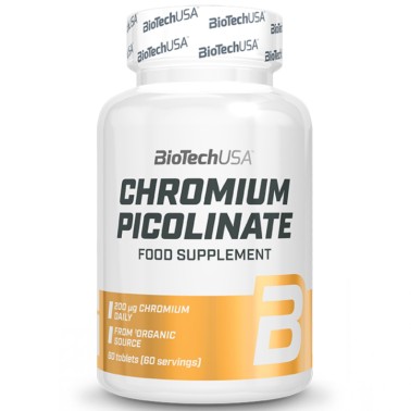 Biotech Usa Chromium Picolinate - 60 cpr BRUCIA GRASSI TERMOGENICI