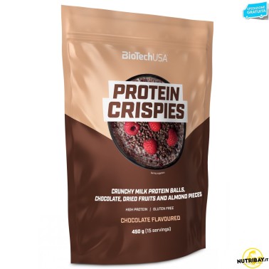 Biotech Usa Protein Crispies - 450 gr AVENE - ALIMENTI PROTEICI