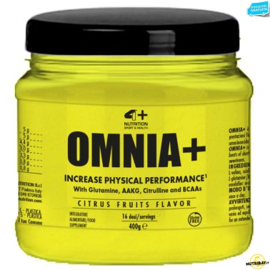 4+ NUTRITION OMNIA+ - 400 gr PRE ALLENAMENTO