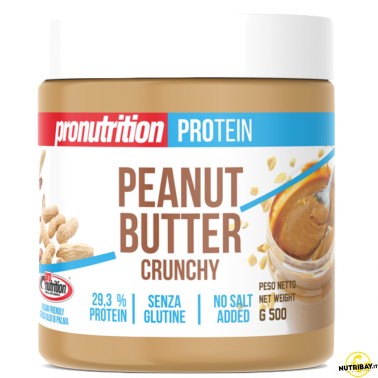 Pronutrition Peanut Butter Crunchy - 500 gr AVENE - ALIMENTI PROTEICI