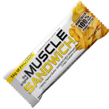 Muscle Food Muscle Sandwich Bar - 1 barretta da 56 gr BARRETTE ENERGETICHE