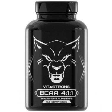 Vitastrong Bcaa 4:1:1 - 150 cpr AMINOACIDI 3.1.2 - 4.1.1 - 10.1.1 - 12.1.1