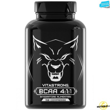 Vitastrong Bcaa 4:1:1 - 150 cpr AMINOACIDI 3.1.2 - 4.1.1 - 10.1.1 - 12.1.1