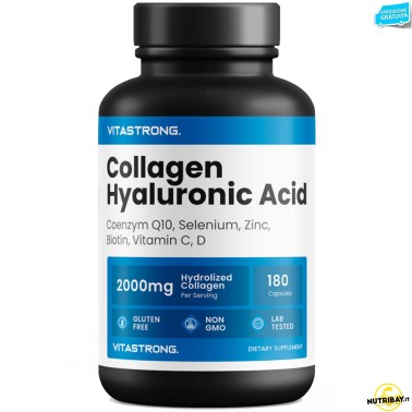 Vitastrong Collagen Hyaluronic Acid - 180 caps BENESSERE ARTICOLAZIONI