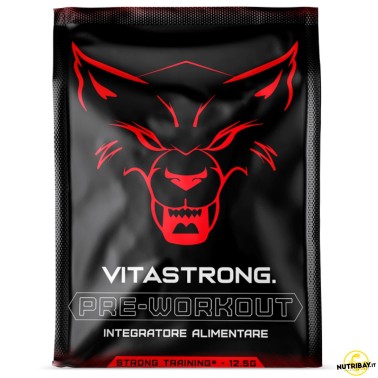 Vitastrong Pre-Workout - 1 bustina da 12,5 gr PRE ALLENAMENTO