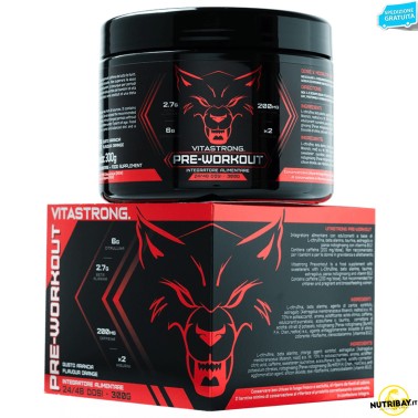 Vitastrong Pre-Workout - 300 gr PRE ALLENAMENTO