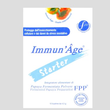 Named Immun'age Starter 10 Buste Papaia Fermentata Antiossidante in vendita su Nutribay.it