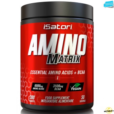 Isatori Amino Matrix 300 cpr Aminoacidi Essenziali con Vitamina b6 AMINOACIDI COMPLETI / ESSENZIALI