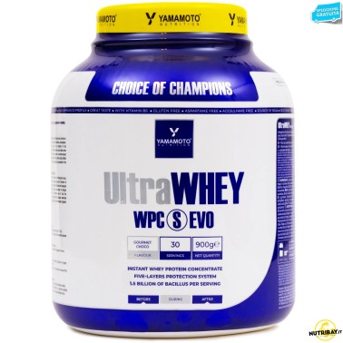 Yamamoto Nutrition Ultra Whey WPC S Evo - 900 gr PROTEINE