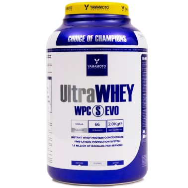 Yamamoto Nutrition Ultra Whey WPC S Evo - 2000 gr PROTEINE