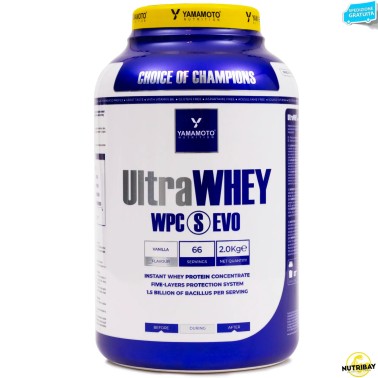 Yamamoto Nutrition Ultra Whey WPC S Evo - 2000 gr PROTEINE