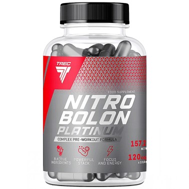 Trec Nutrition Nitrobolon Platinum - 120 caps PRE ALLENAMENTO