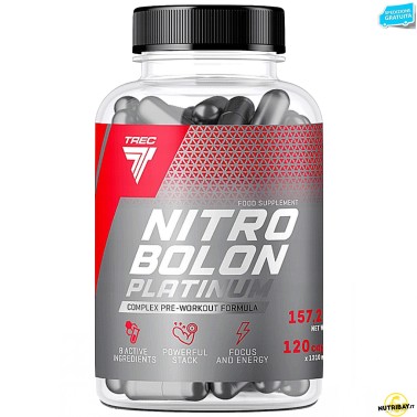Trec Nutrition Nitrobolon Platinum - 120 caps PRE ALLENAMENTO