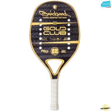 Quicksand Racchetta Beach Tennis Gold Club 2024 RACCHETTE BEACH TENNIS