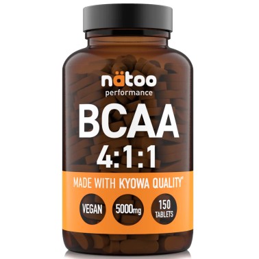 Natoo Performance Bcaa 4:1:1 - 150 cpr Kyowa Quality AMINOACIDI 3.1.2 - 4.1.1 - 10.1.1 - 12.1.1