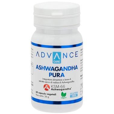 Advance Care Ashwagandha Pura - 60 caps TONICI