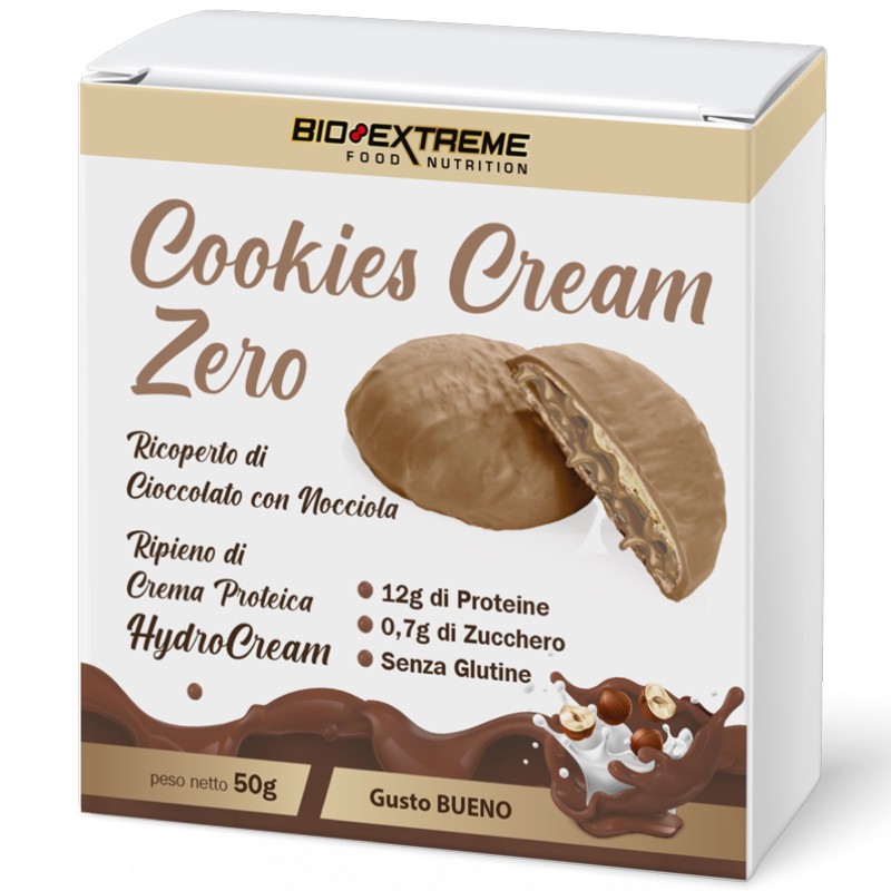 Bio-Extreme Cookies Cream Zero - 1 biscotto da 50 gr AVENE - ALIMENTI PROTEICI