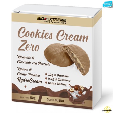Bio-Extreme Cookies Cream Zero - 1 biscotto da 50 gr AVENE - ALIMENTI PROTEICI