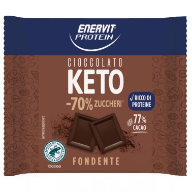 Enervit Protein Cioccolato Keto - 1 tavoletta da 35 gr AVENE - ALIMENTI PROTEICI