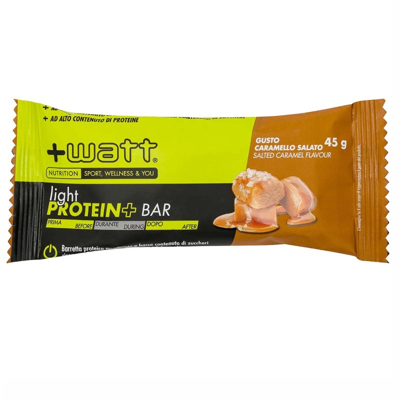 +Watt Light Protein Bar - 1 barretta da 45 gr BARRETTE ENERGETICHE